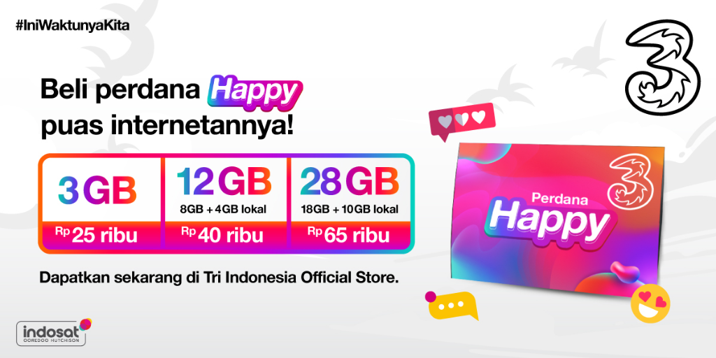 Toko Online Tri Indonesia Official Store | Shopee Indonesia