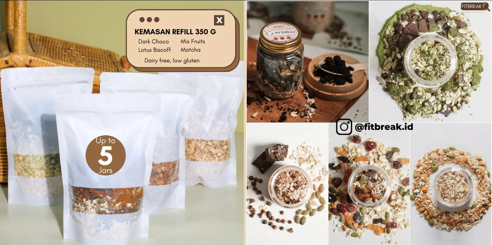 Produk FITBREAK | Shopee Indonesia
