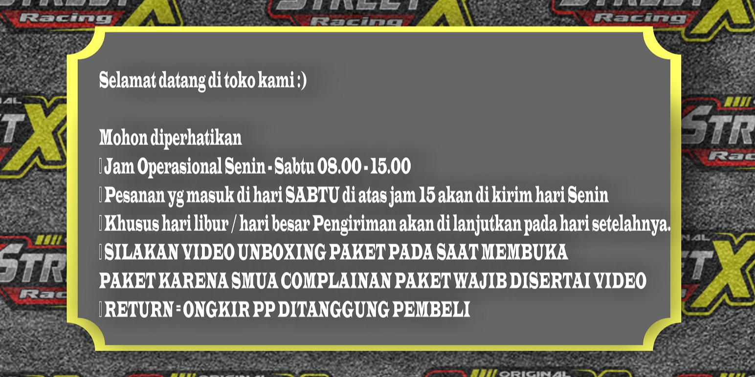 Produk Street X Racing Exhaust Shopee Indonesia