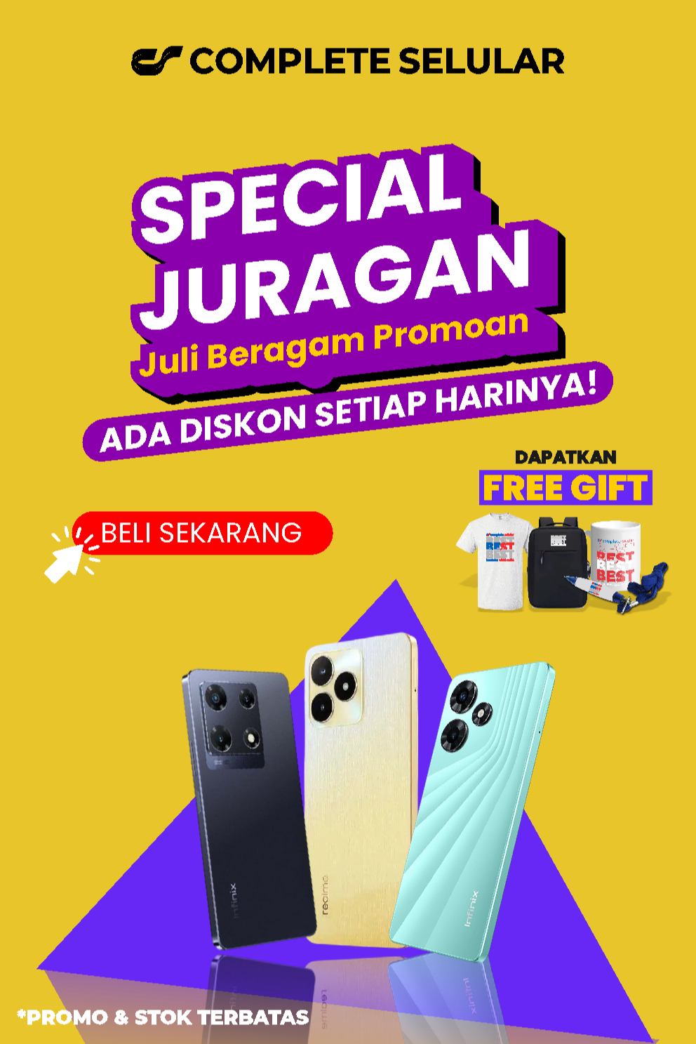 Produk CV Complete Selular Official | Shopee Indonesia