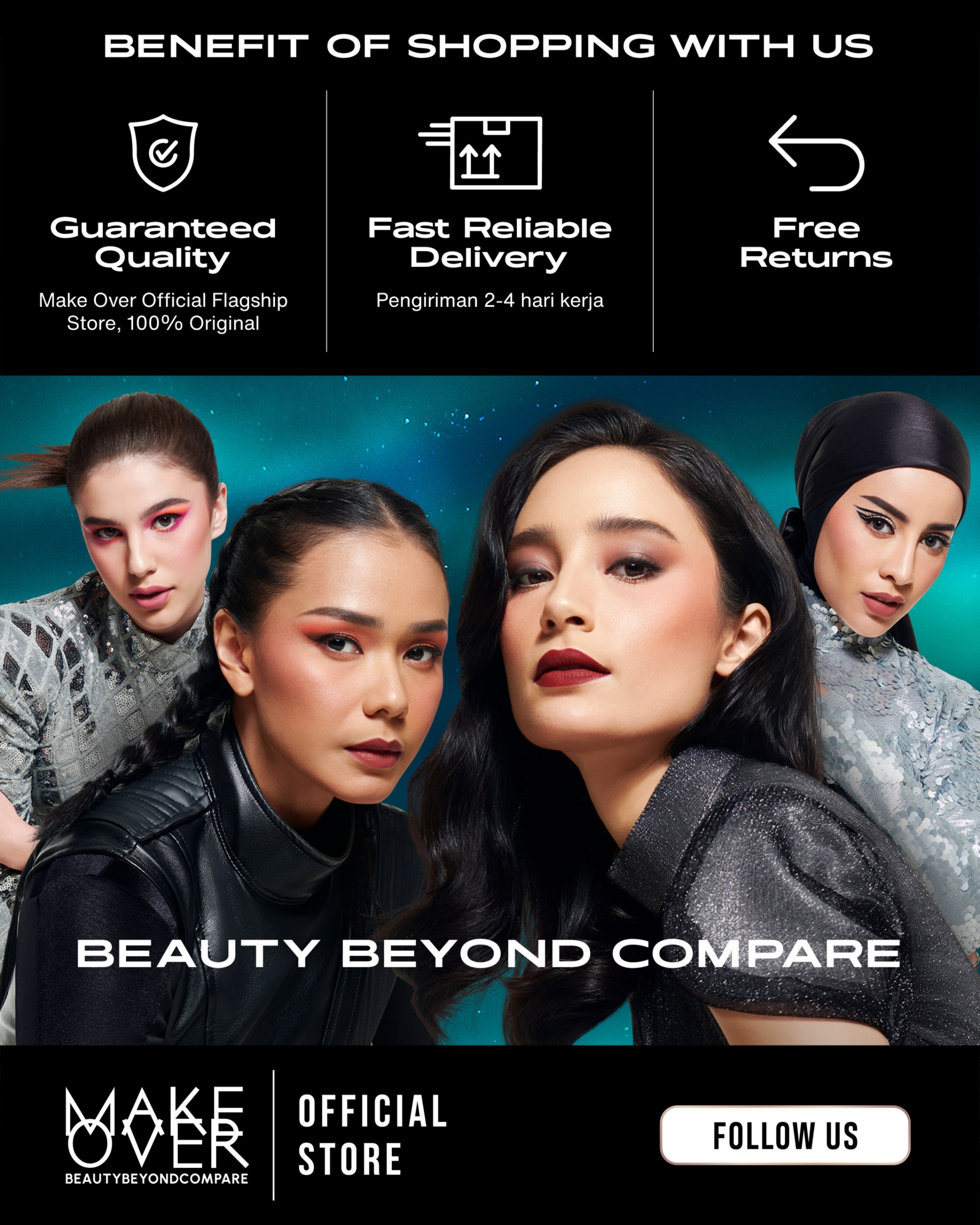 Toko Online Make Over Official Shop | Shopee Indonesia