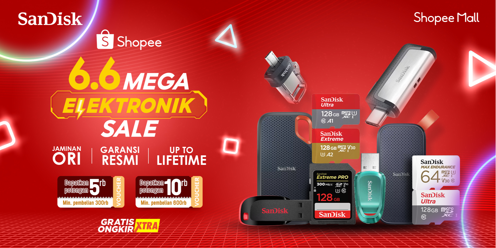 Toko Online Sandisk Authorized Store Surabaya Shopee Indonesia