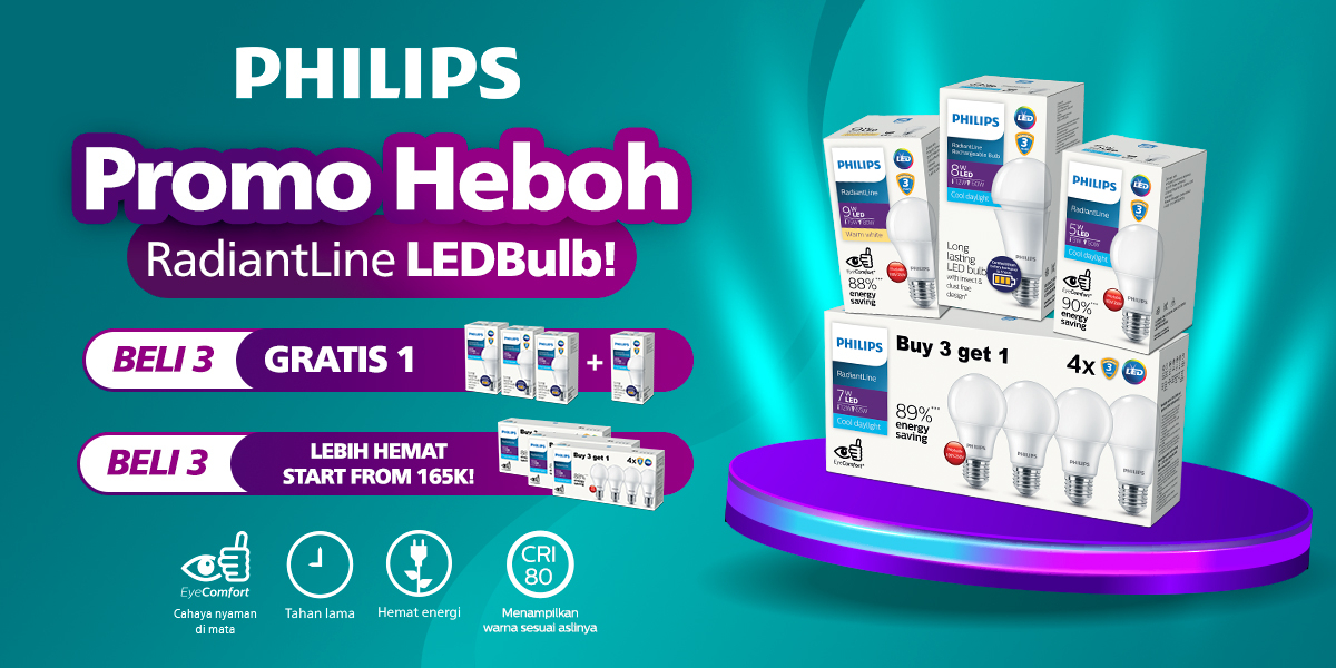 Toko Online Philips Lighting Official Shop | Shopee Indonesia