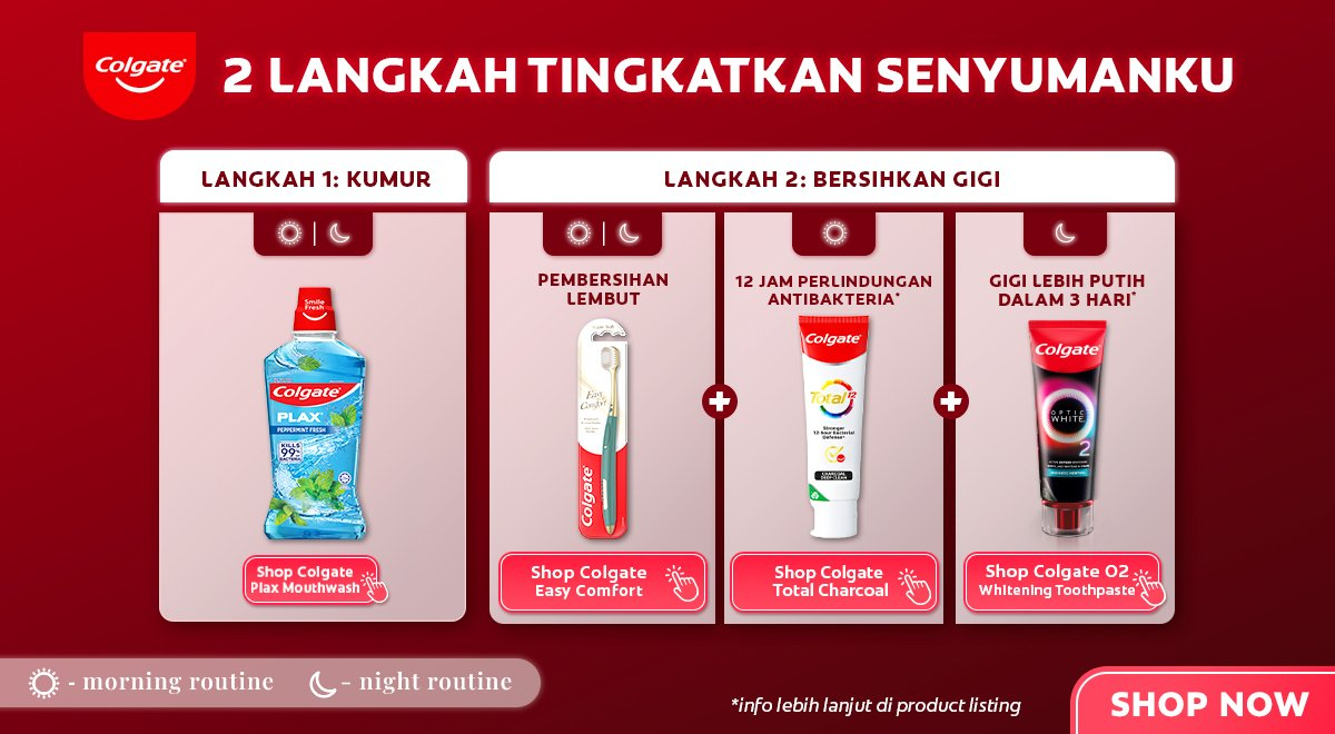 Toko Online Colgate Palmolive Official Shop | Shopee Indonesia