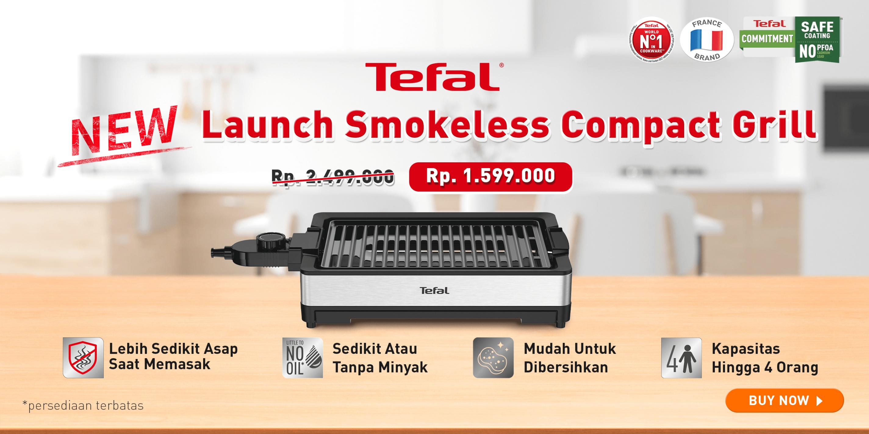 Toko Online Tefal Indonesia Official Shop Shopee Indonesia