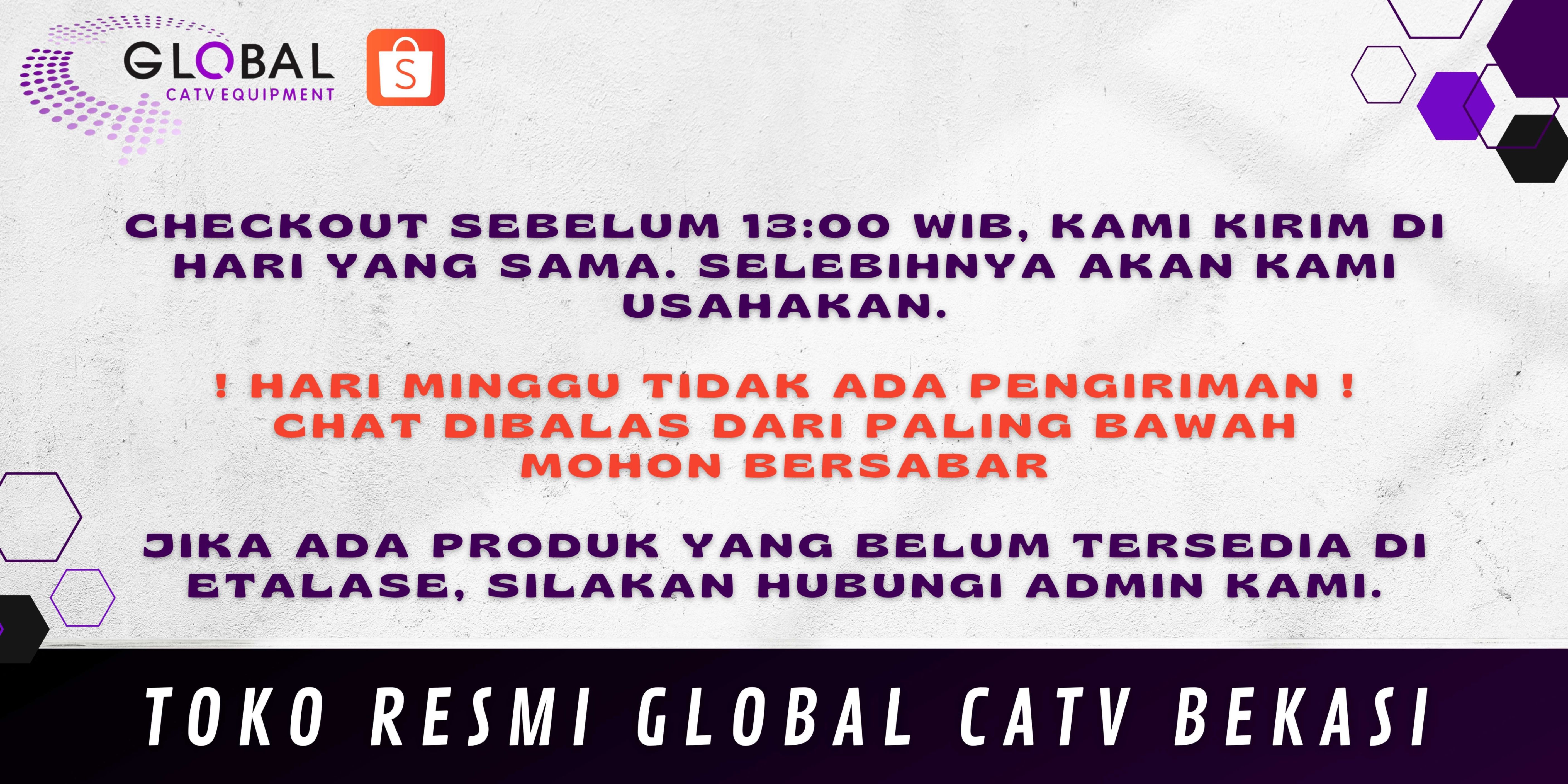 Produk GLOBAL TEKNOLOGI CATV OFFICIAL | Shopee Indonesia