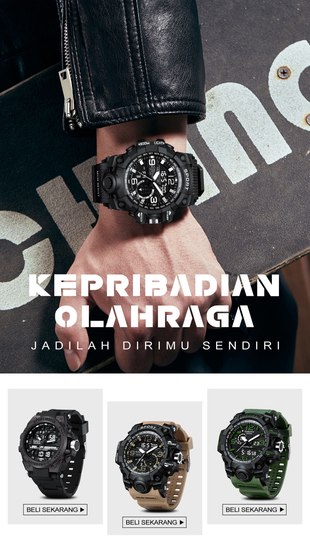 Montre Sunlifex (Ref MM176) main image 0