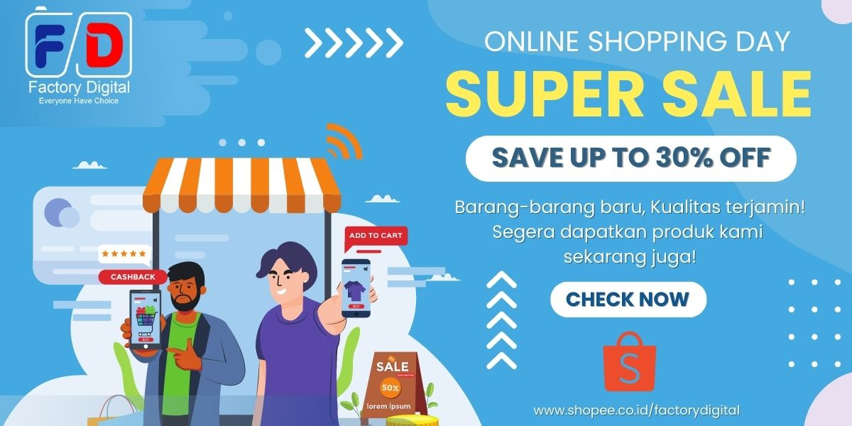 Produk Factory Digital Official | Shopee Indonesia