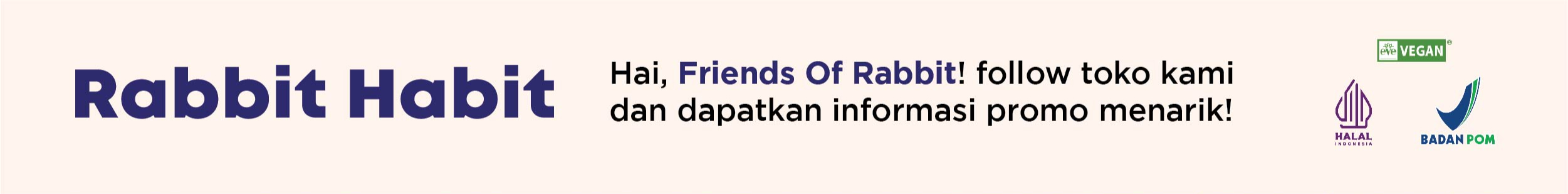 Toko Online Rabbit Habit Official | Shopee Indonesia