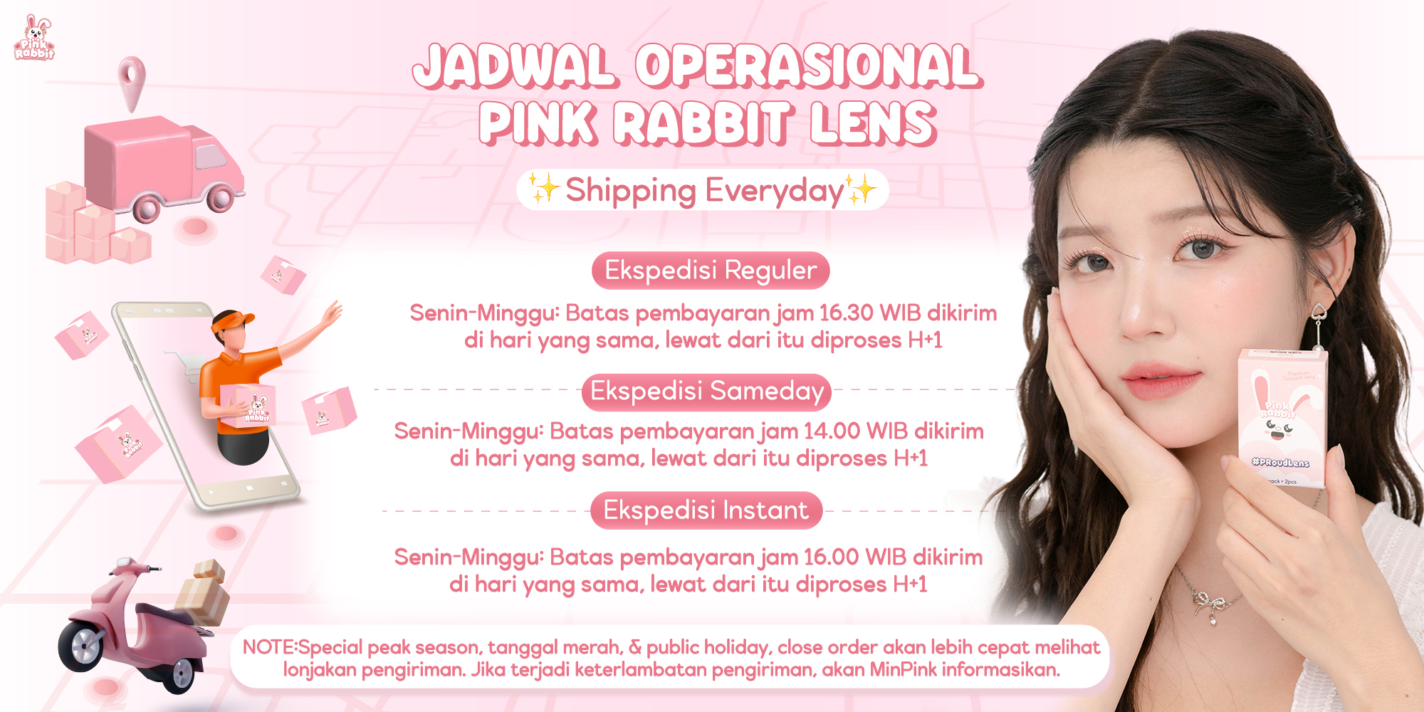 Toko Online PINKRABBIT Official Shop | Shopee Indonesia