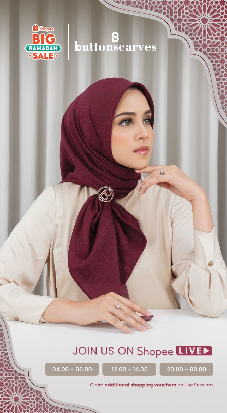 Buttonscarves on sale