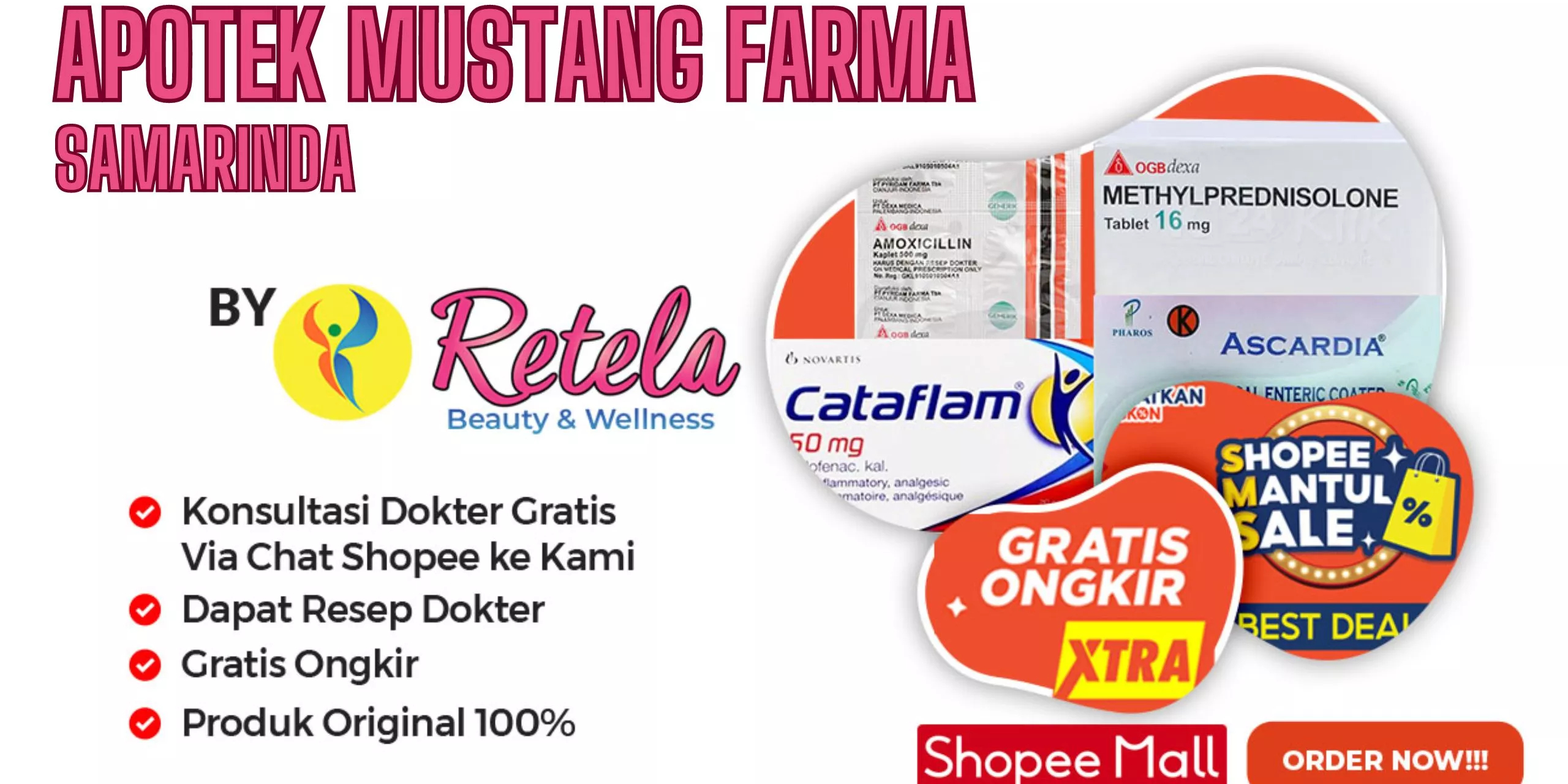 Produk Apotek Mustang Farma By Retela Shopee Indonesia