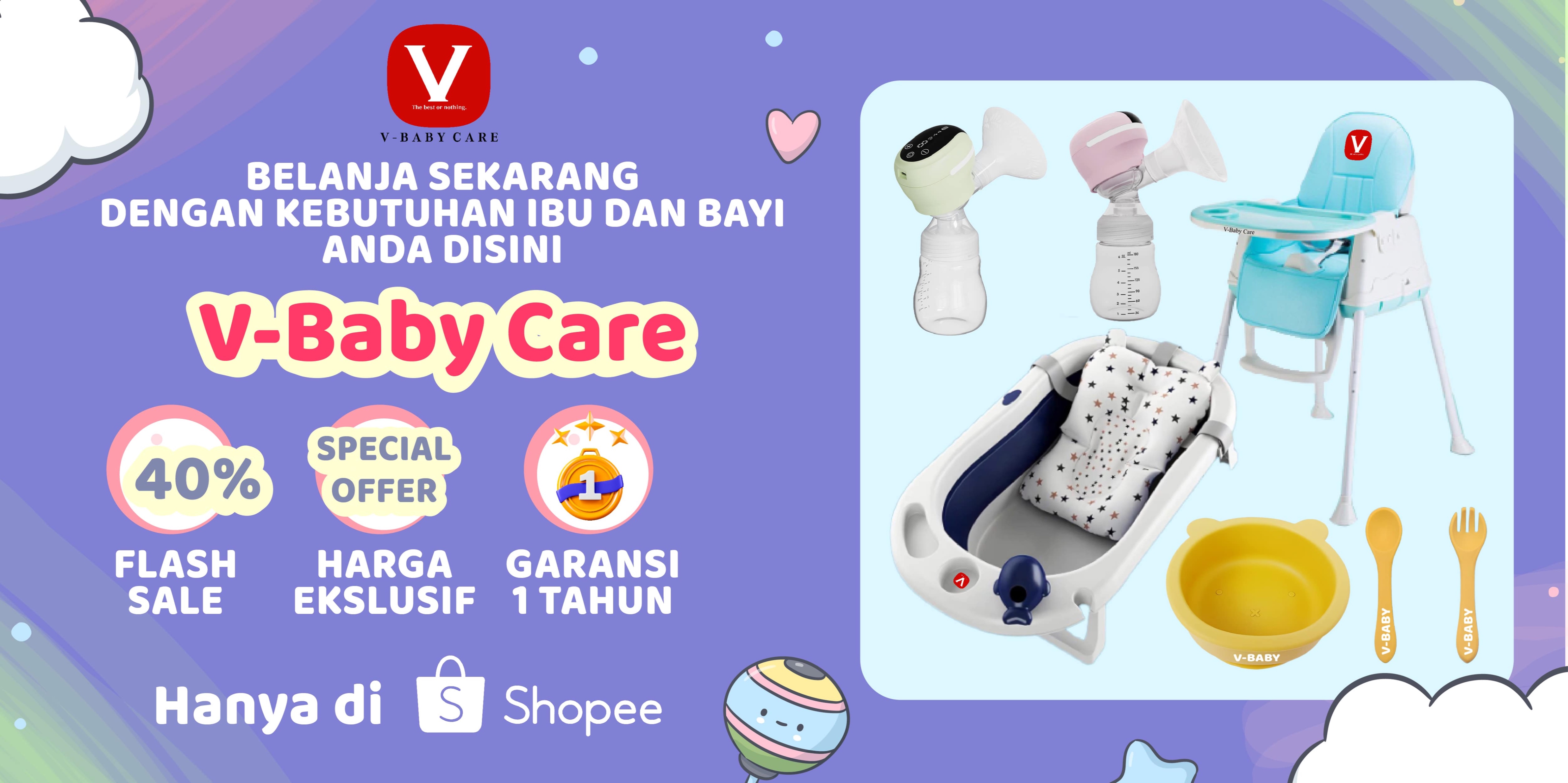 Produk V-BABY CARE Official Store | Shopee Indonesia