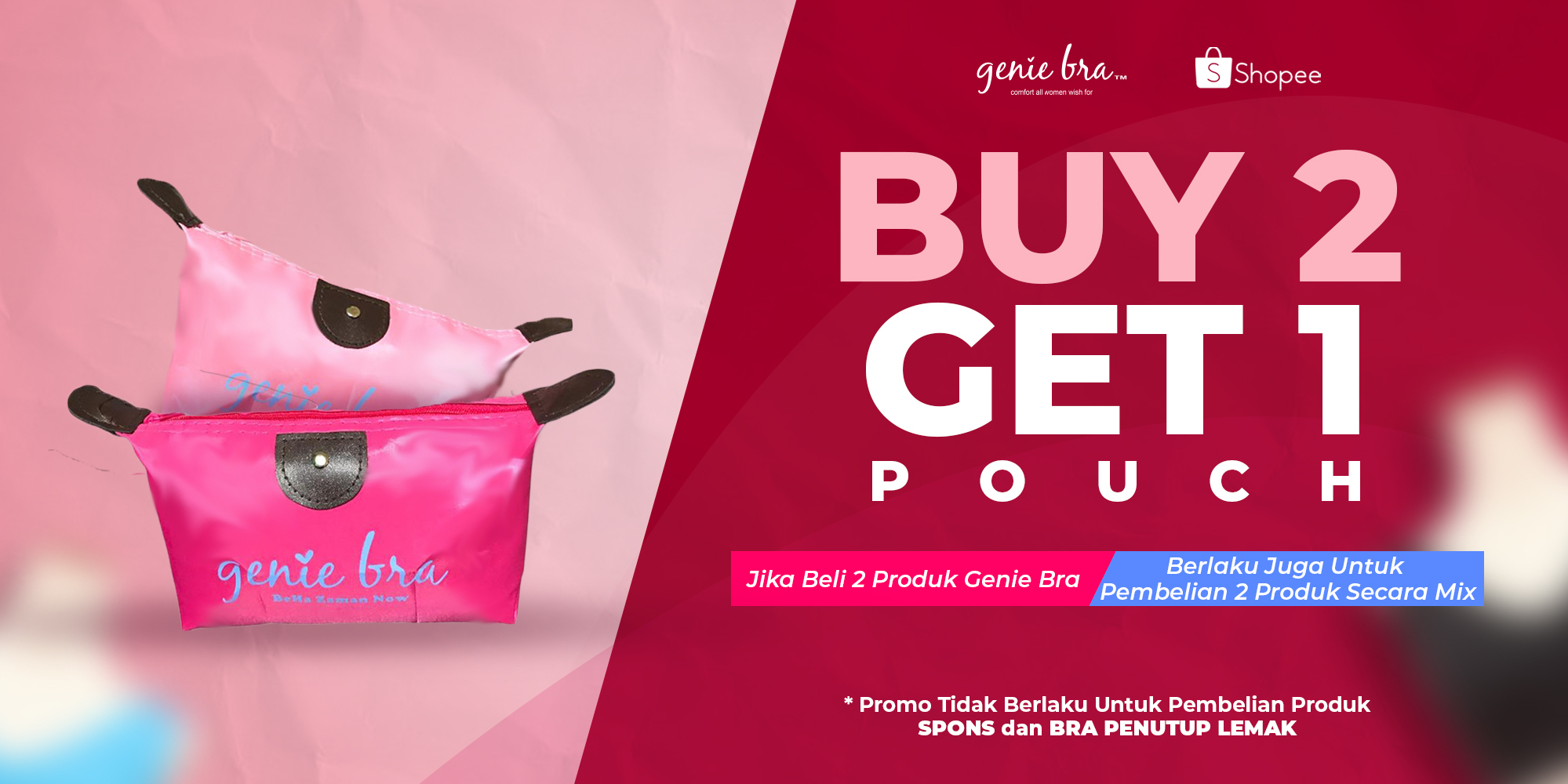 Genie Bra Official Shop - Produk Resmi & Terlengkap, GoPayLater Cicil 0%
