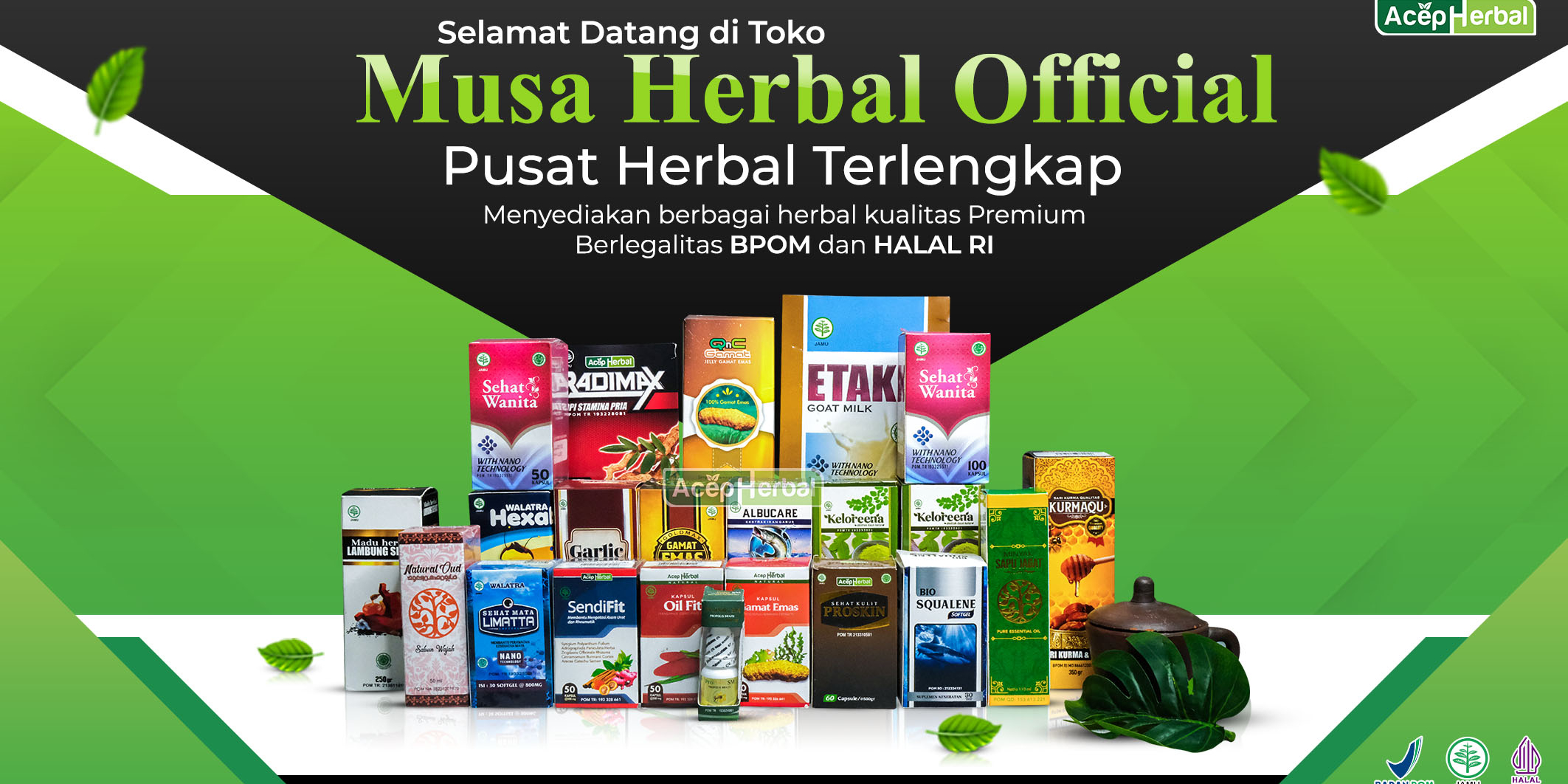 Toko Online Musa Herbal Official Shop Shopee Indonesia
