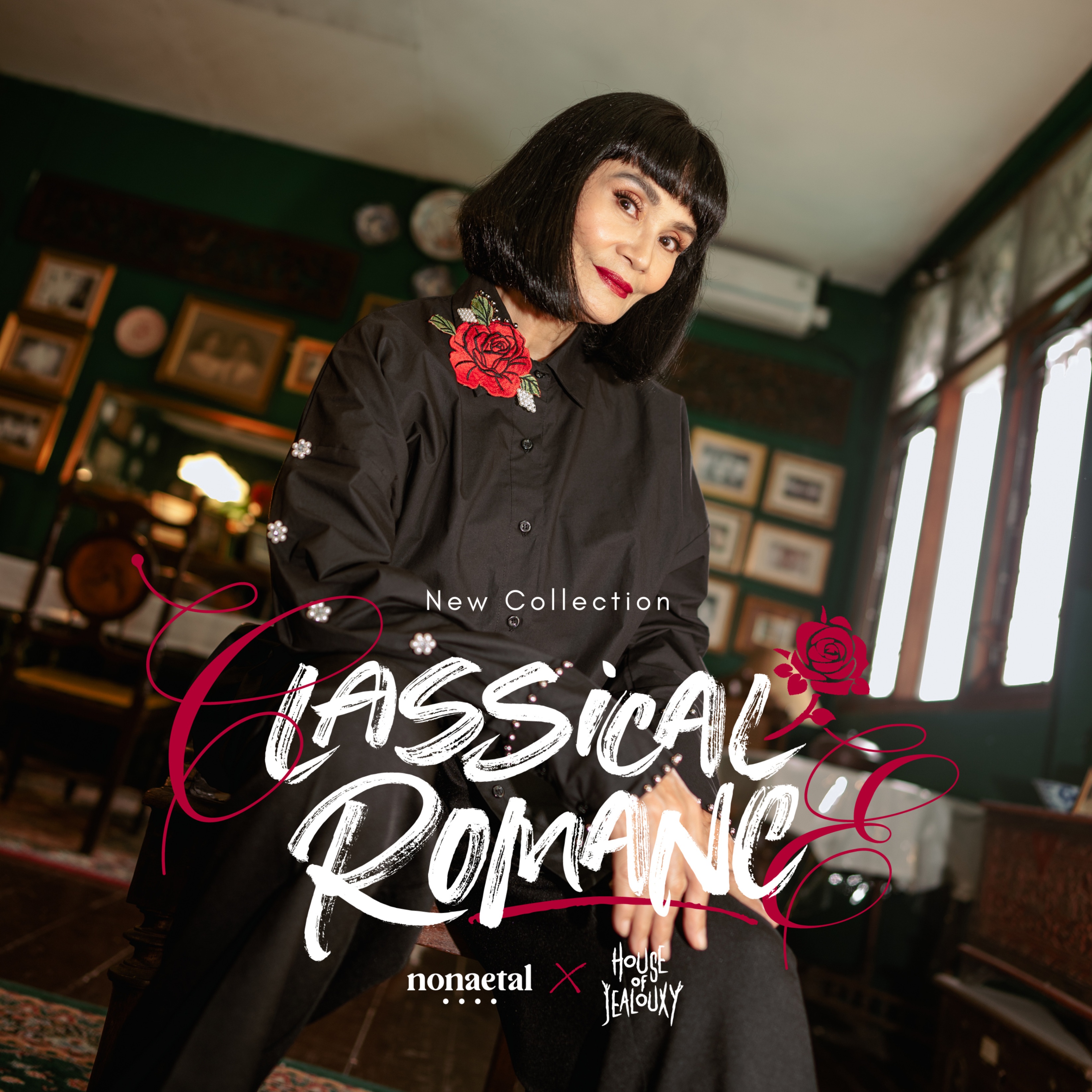 NONA Soho Knit Top Green