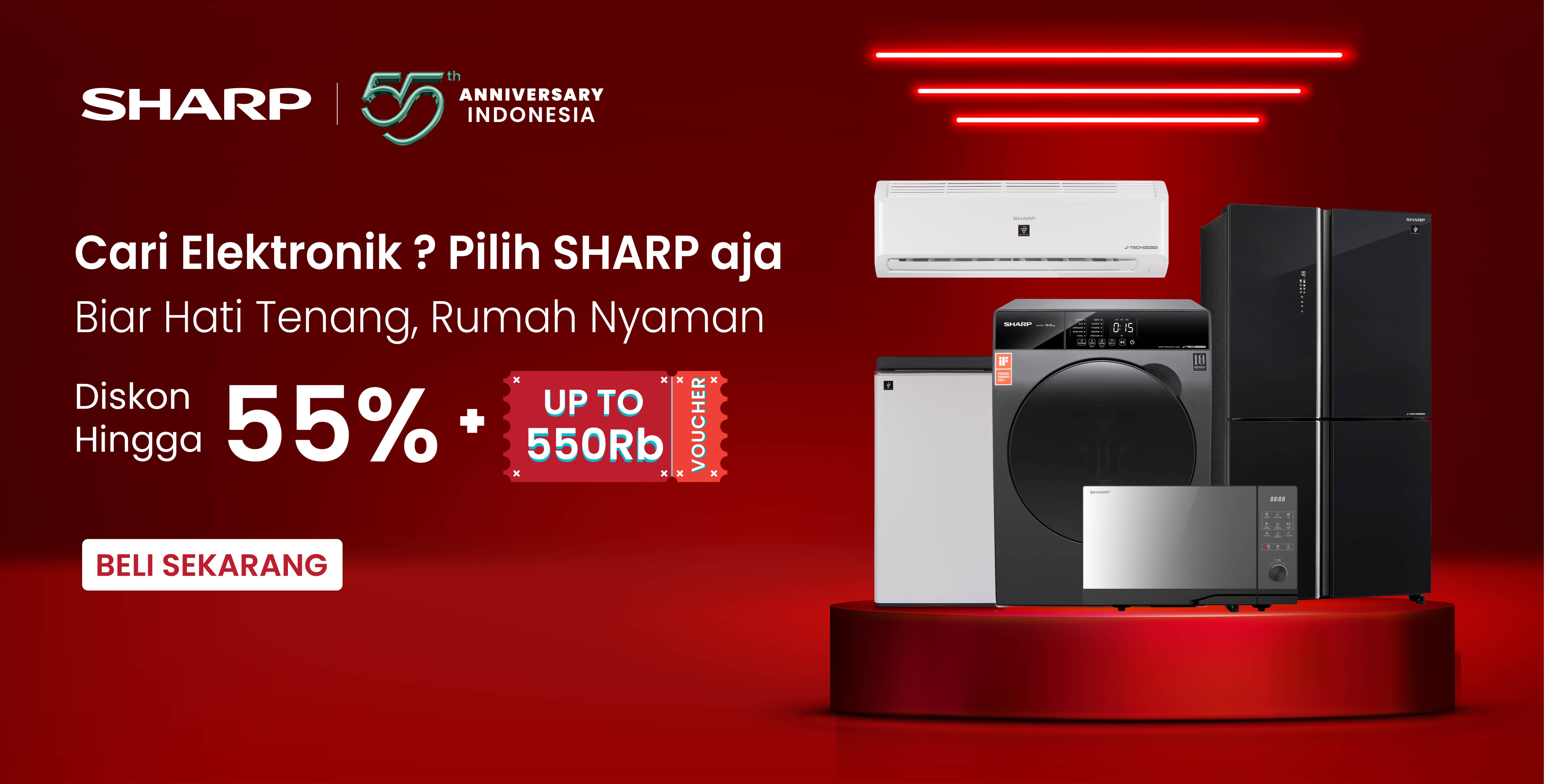 Toko Online Sharp Indonesia Official Shop | Shopee Indonesia