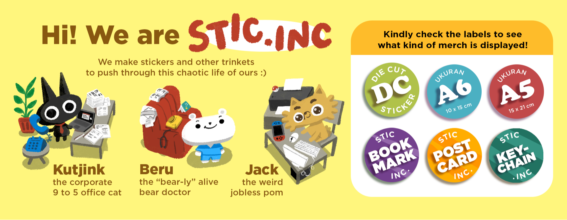 Produk Stic.Inc | Shopee Indonesia