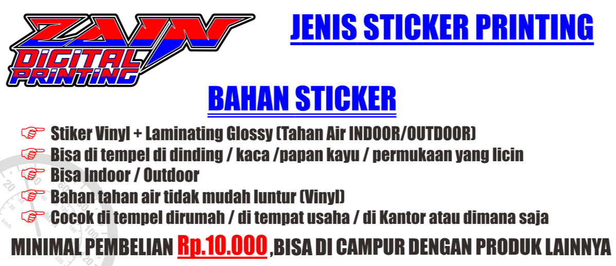 Produk Zain Stickers | Shopee Indonesia