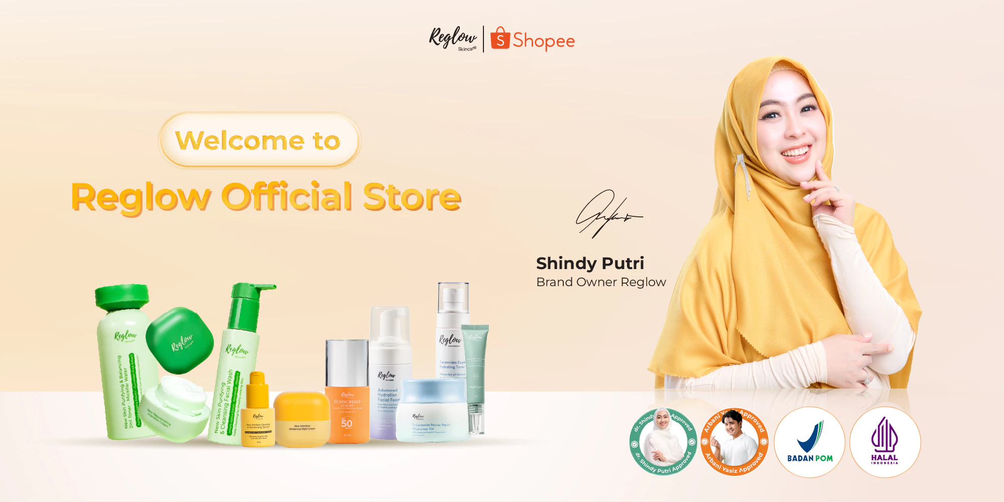 Toko Online Reglow Indonesia Official Store | Shopee Indonesia