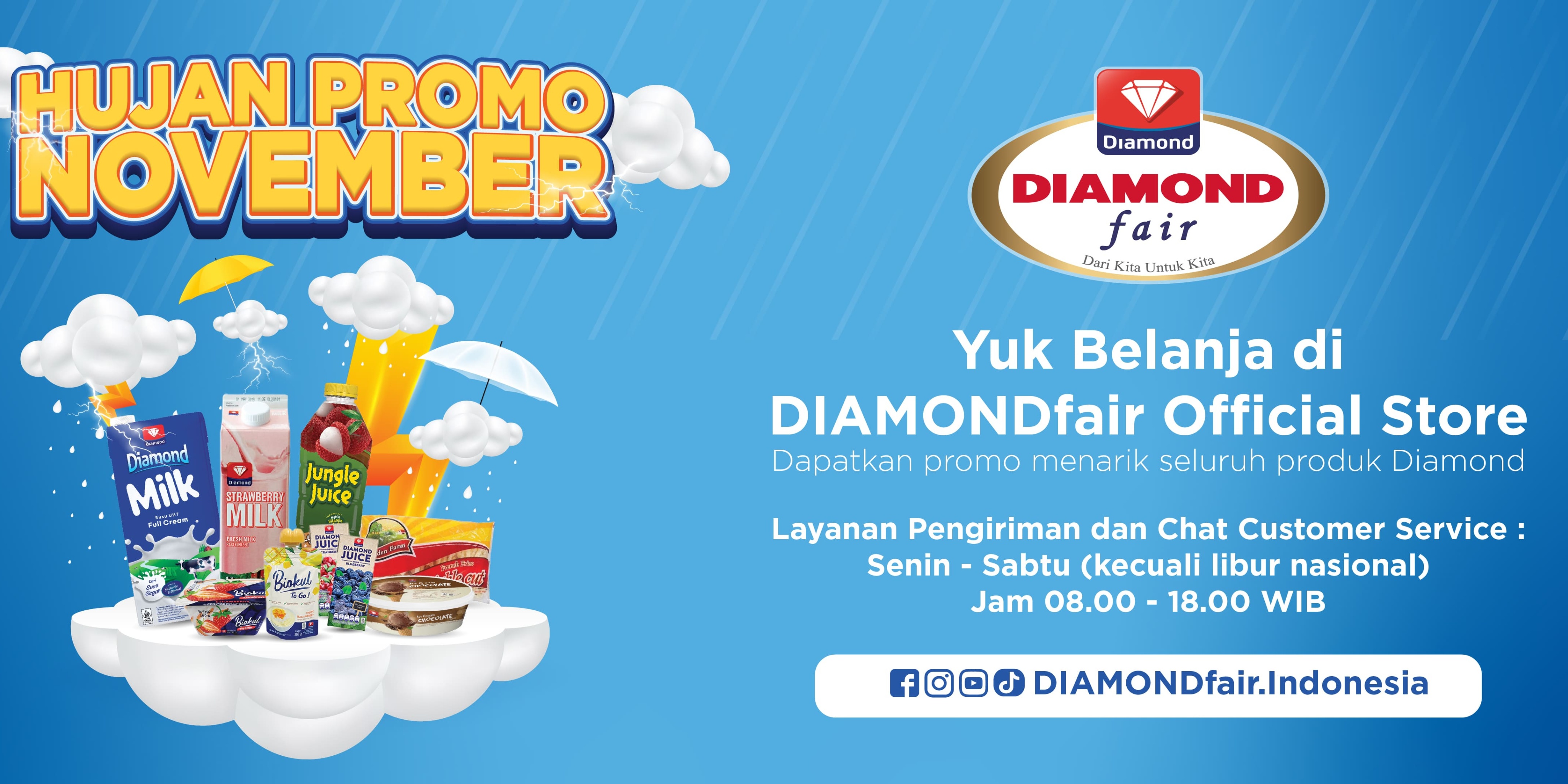 Toko Online Diamond Fair Mini Authorized Store Batam | Shopee Indonesia