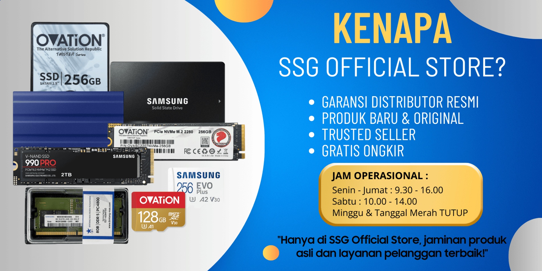 Toko Online SSG Official Store | Shopee Indonesia