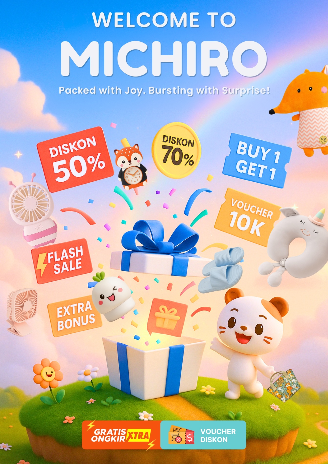 Produk Michiro Official Store | Shopee Indonesia