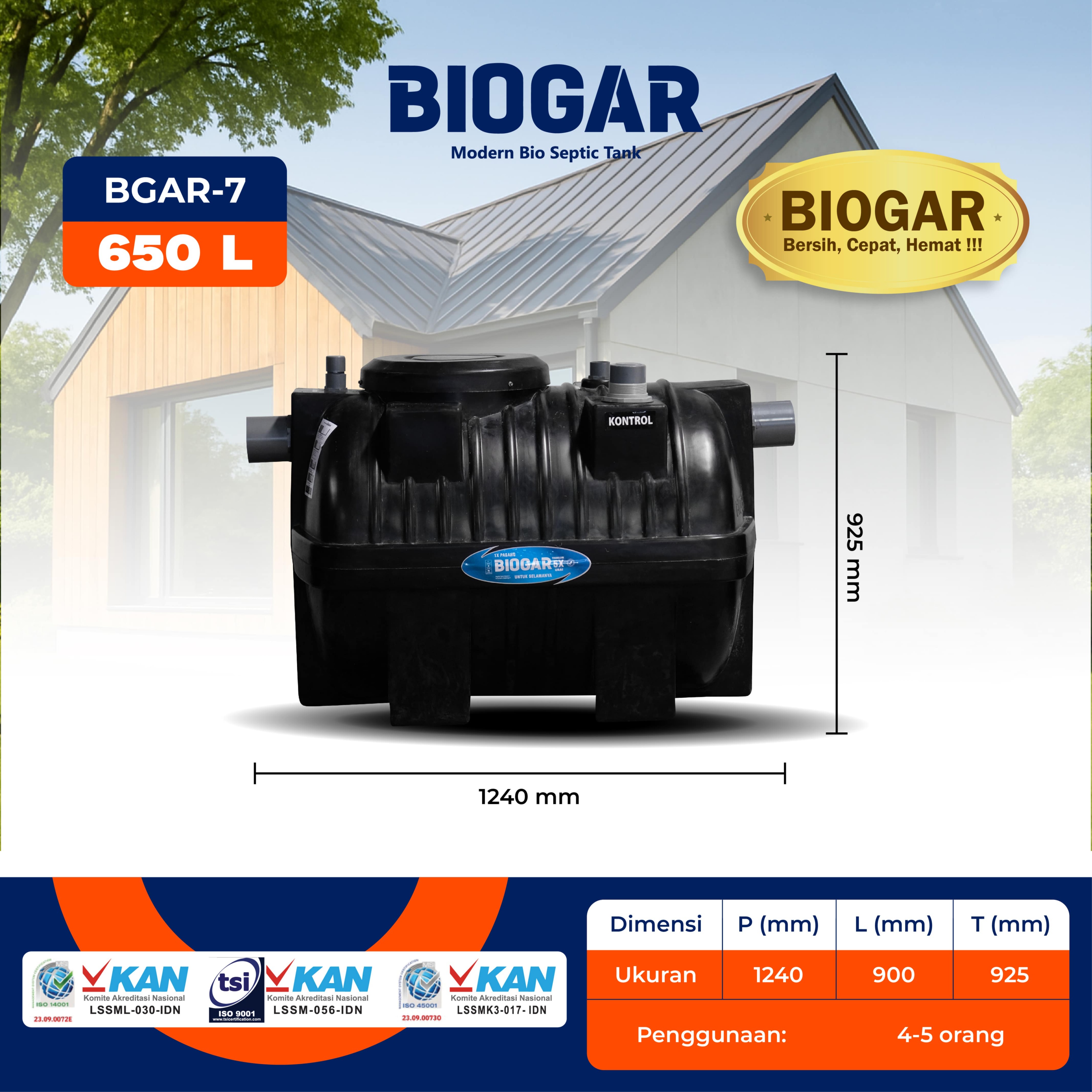 Produk Biogar Bio Septic Tank | Shopee Indonesia