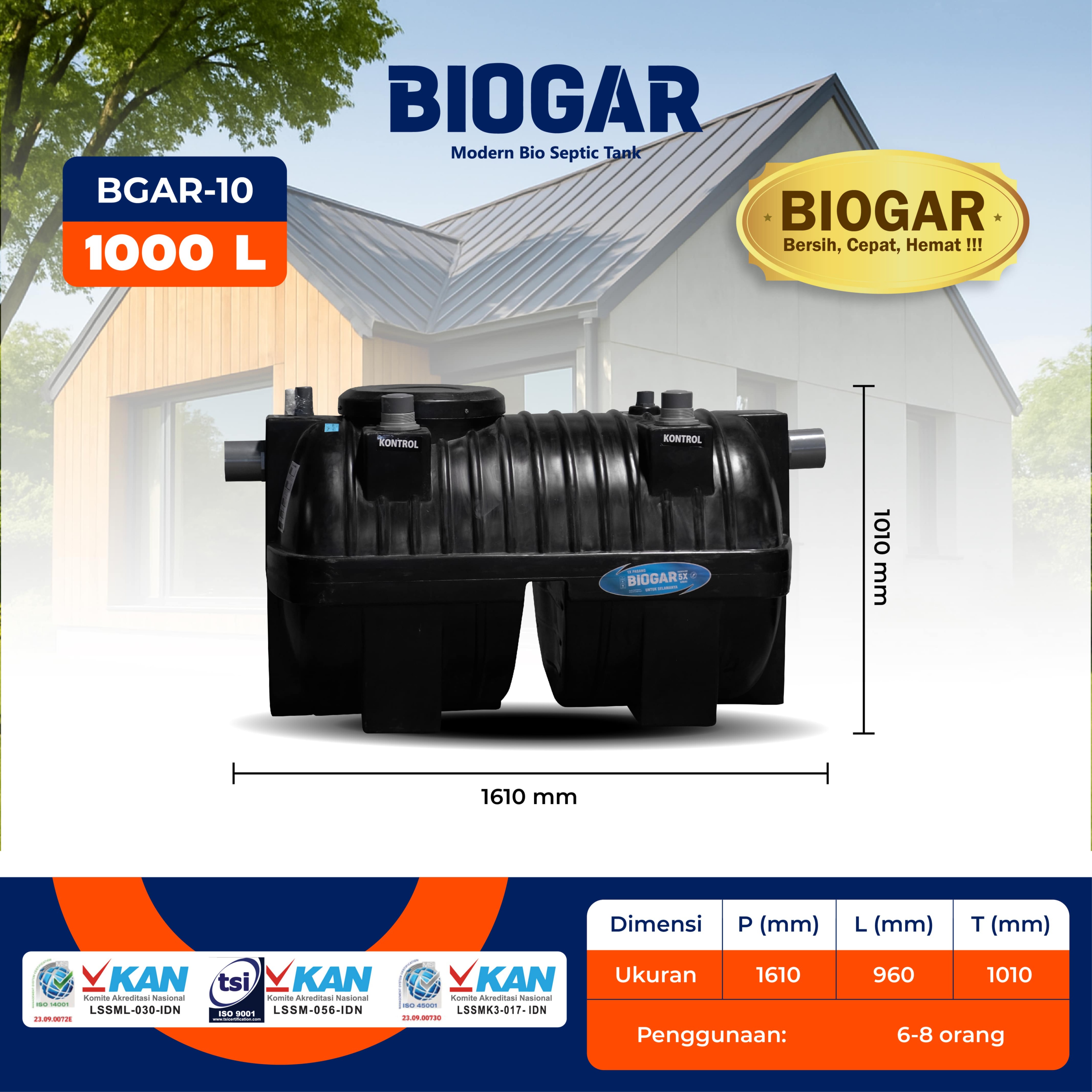 Produk Biogar Bio Septic Tank | Shopee Indonesia