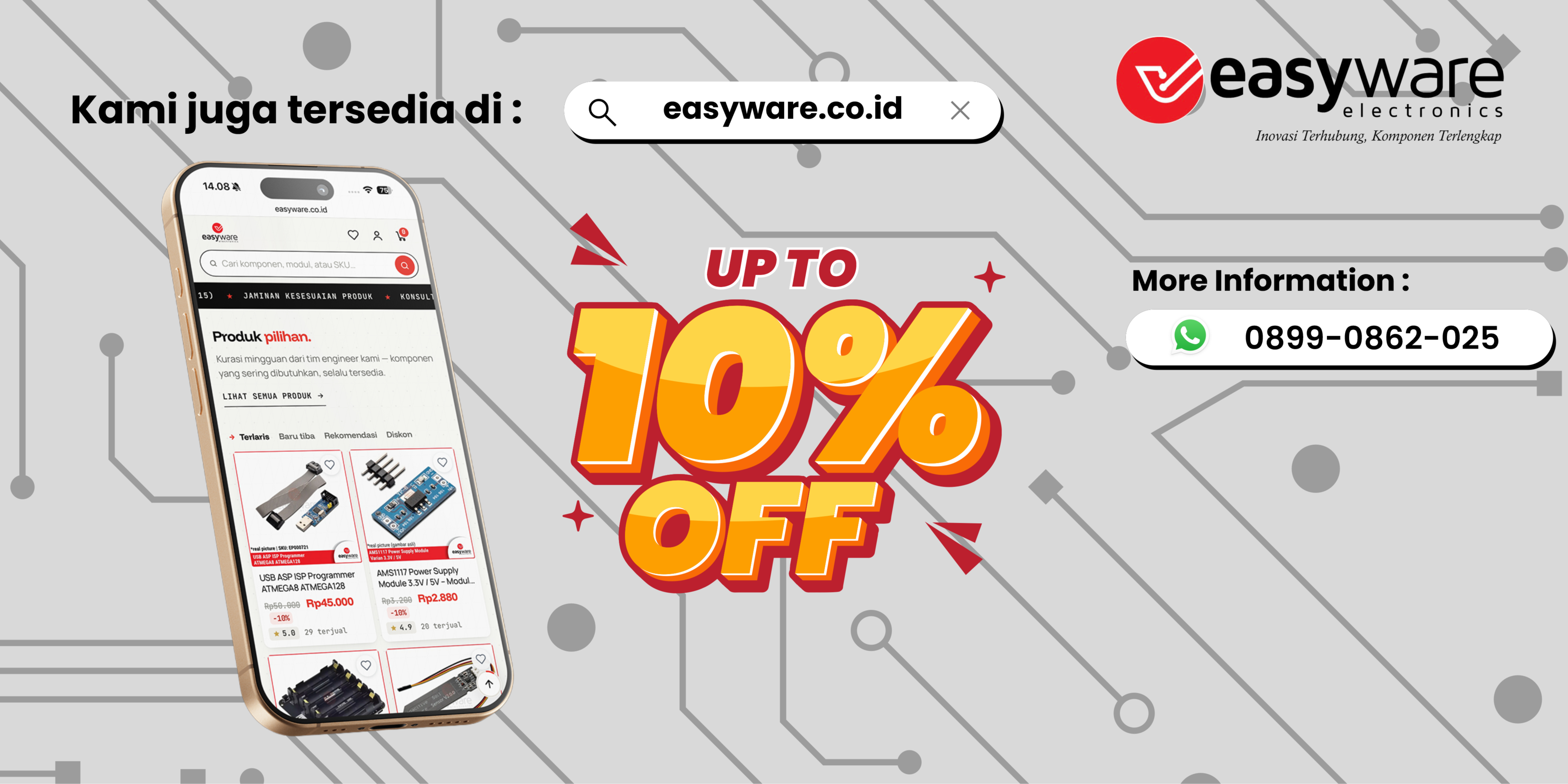 Produk EasyWare Electronics | Shopee Indonesia