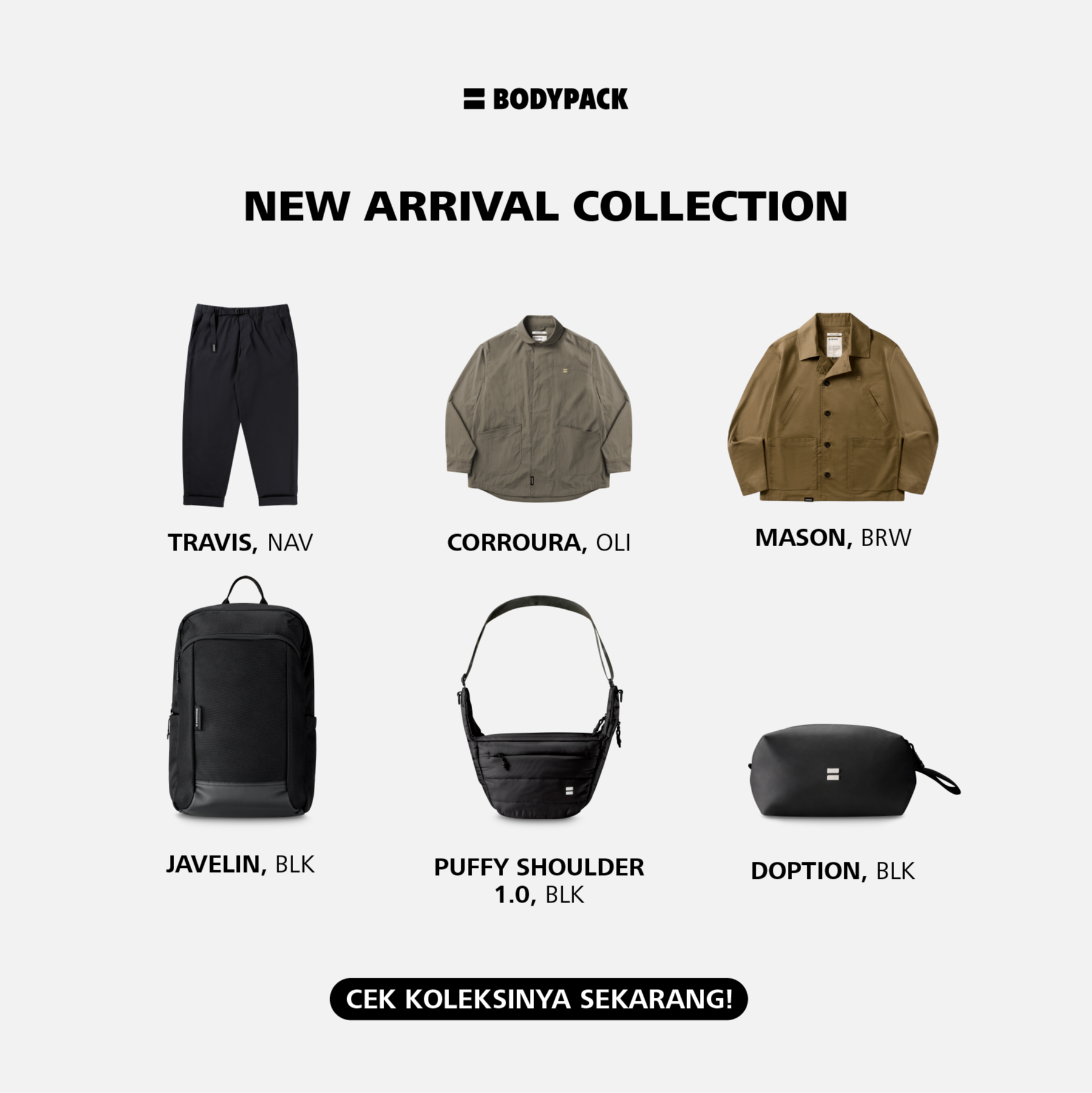 Produk Bodypack Official Store | Shopee Indonesia