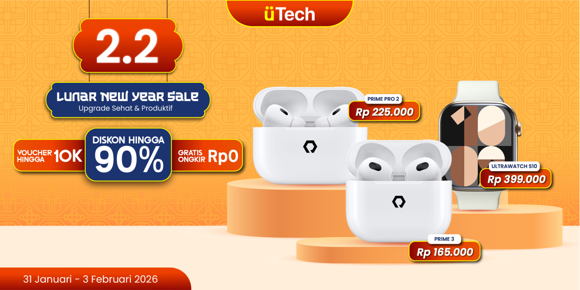 Produk uTech Indonesia Official | Shopee Indonesia