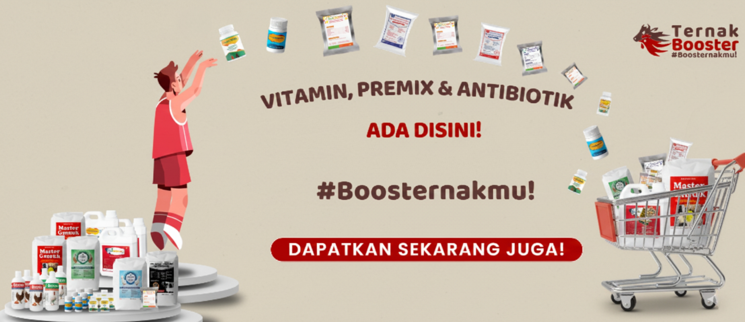 Produk Ternak Booster | Shopee Indonesia