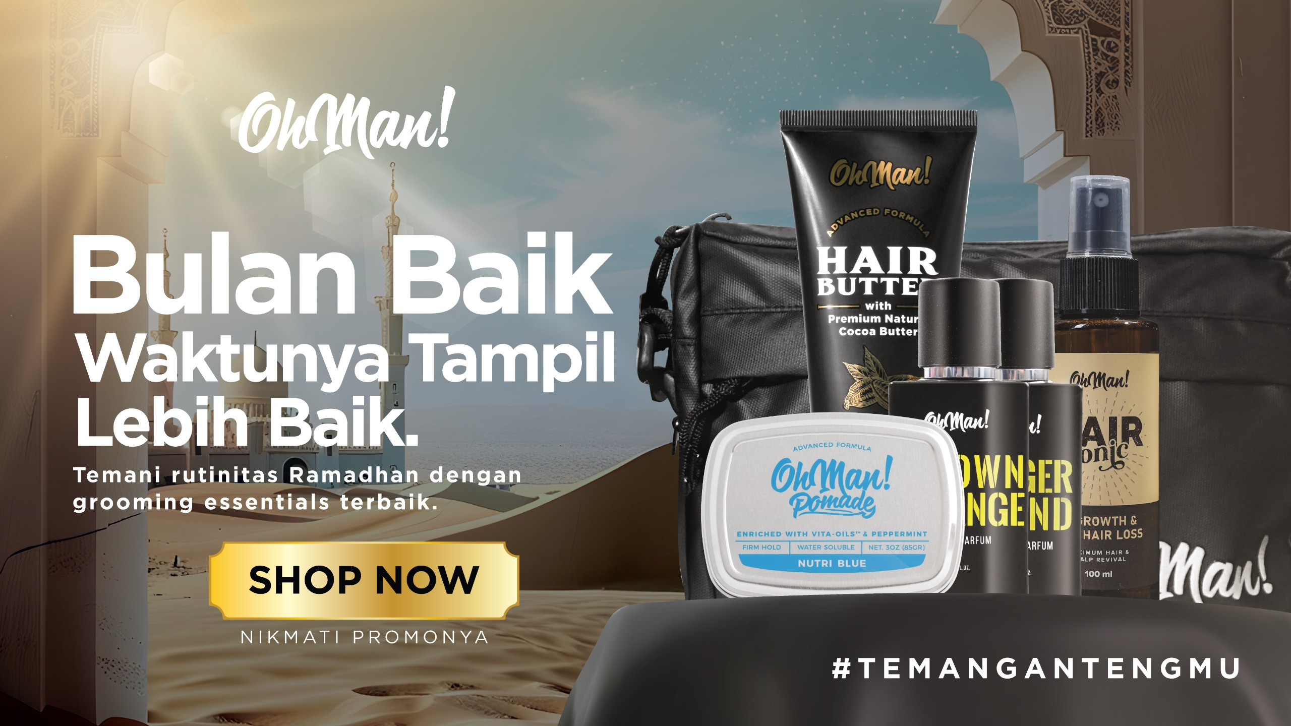 Toko Online Oh Man! Pomade Official Shop | Shopee Indonesia