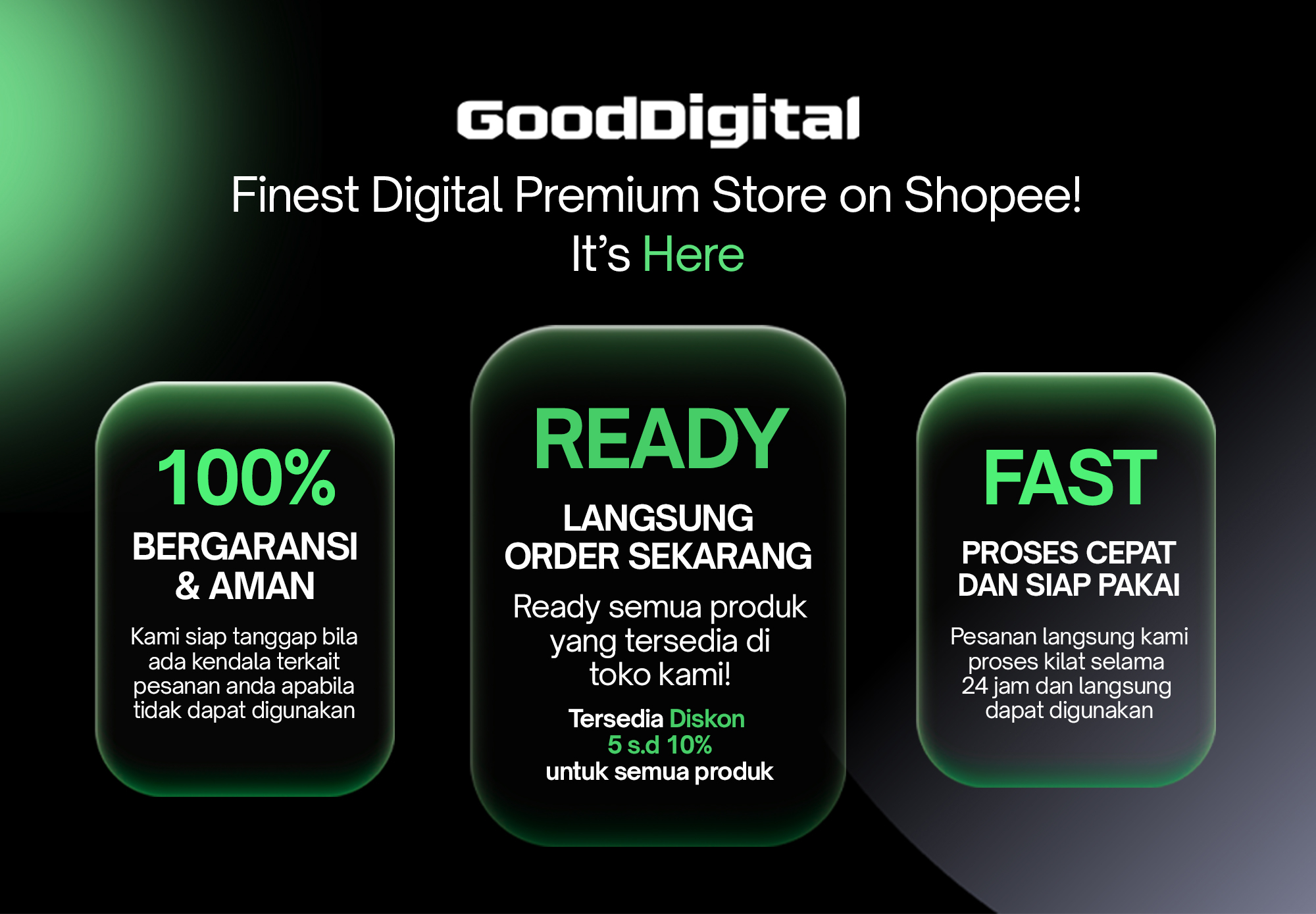 Produk Good Digital | Shopee Indonesia