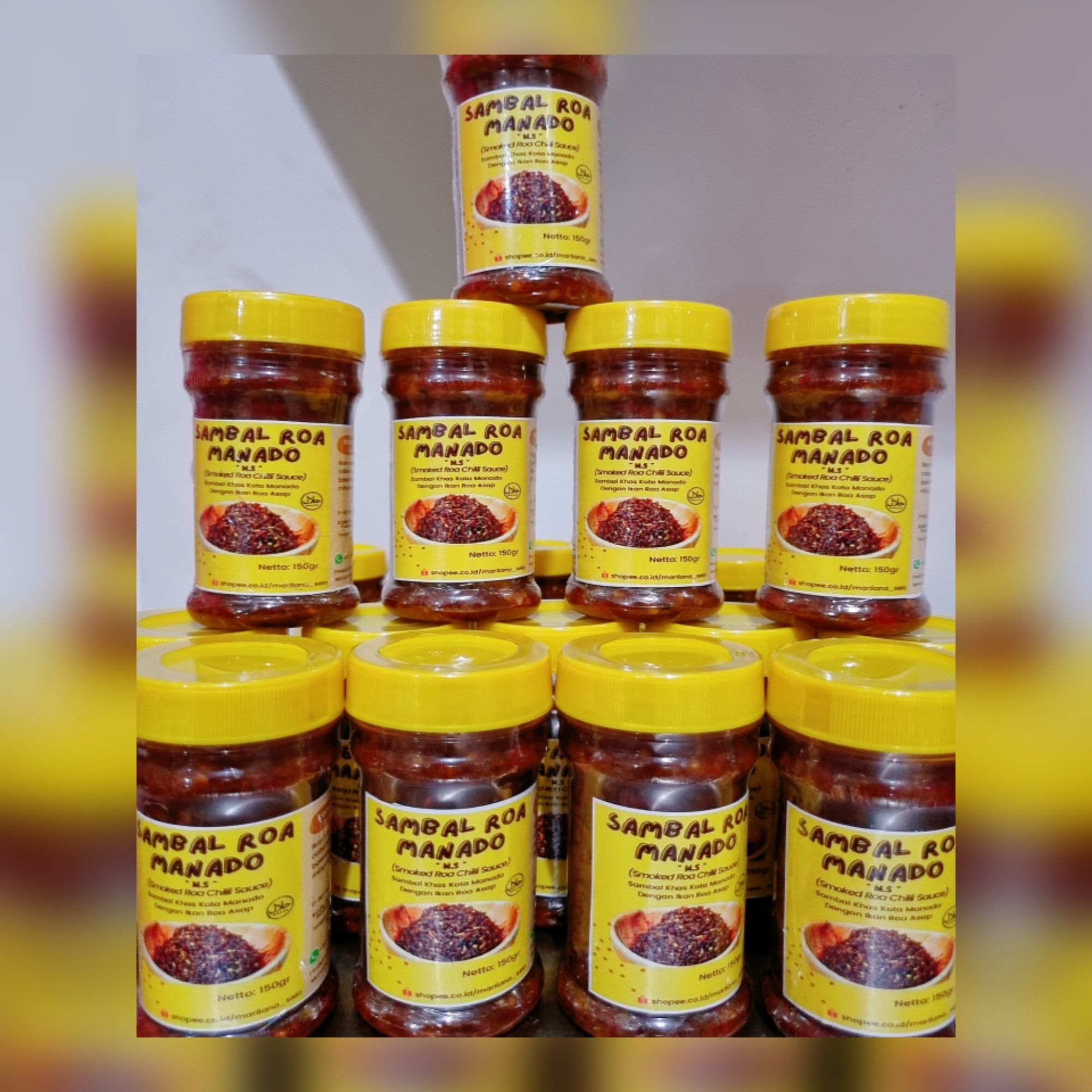 Produk Sambal Roa Premium Asli Manado | Shopee Indonesia