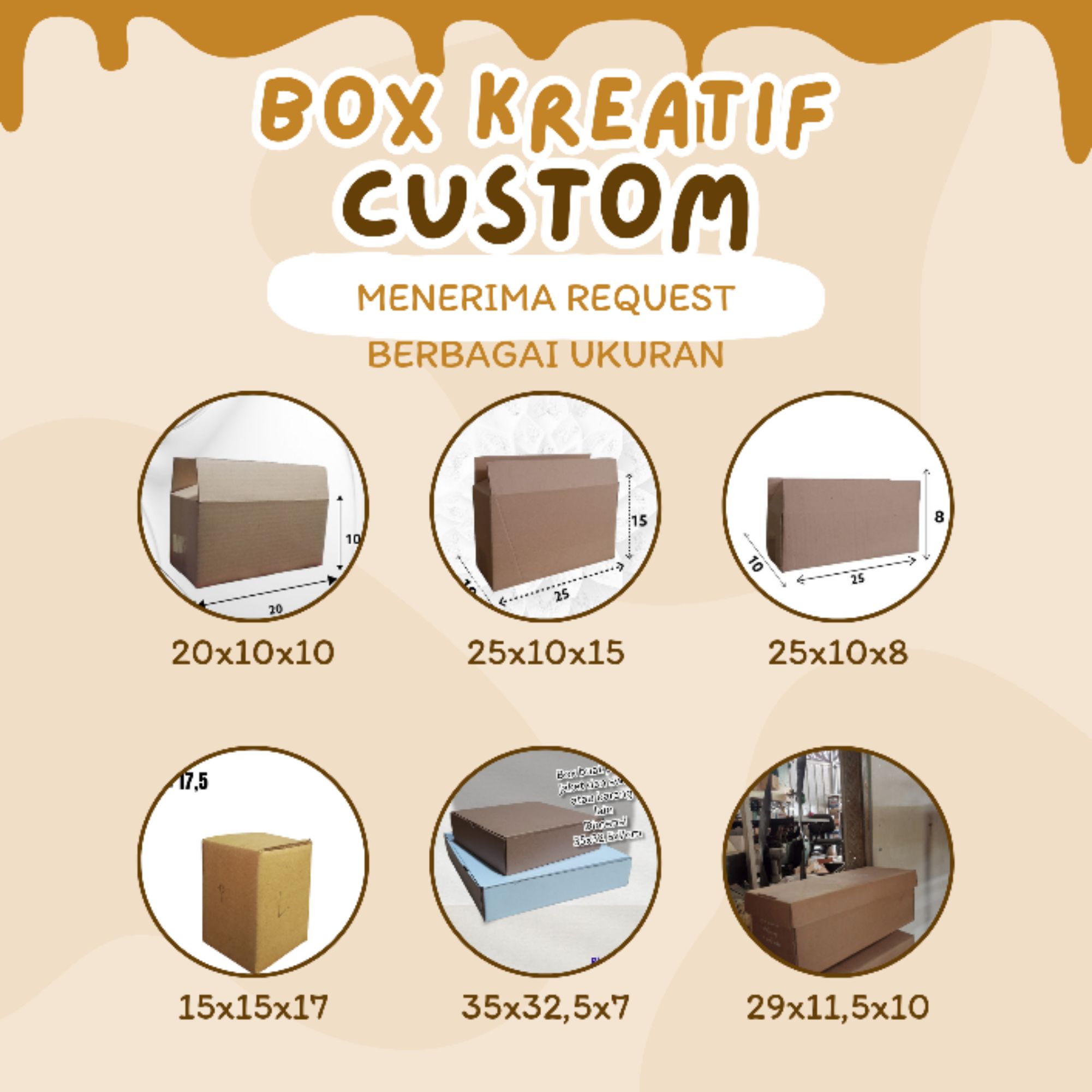 Produk Box Packaging Custom | Shopee Indonesia