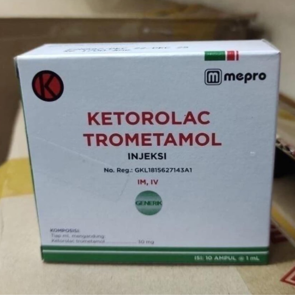 Produk ketorolac injeksi shopee indonesia