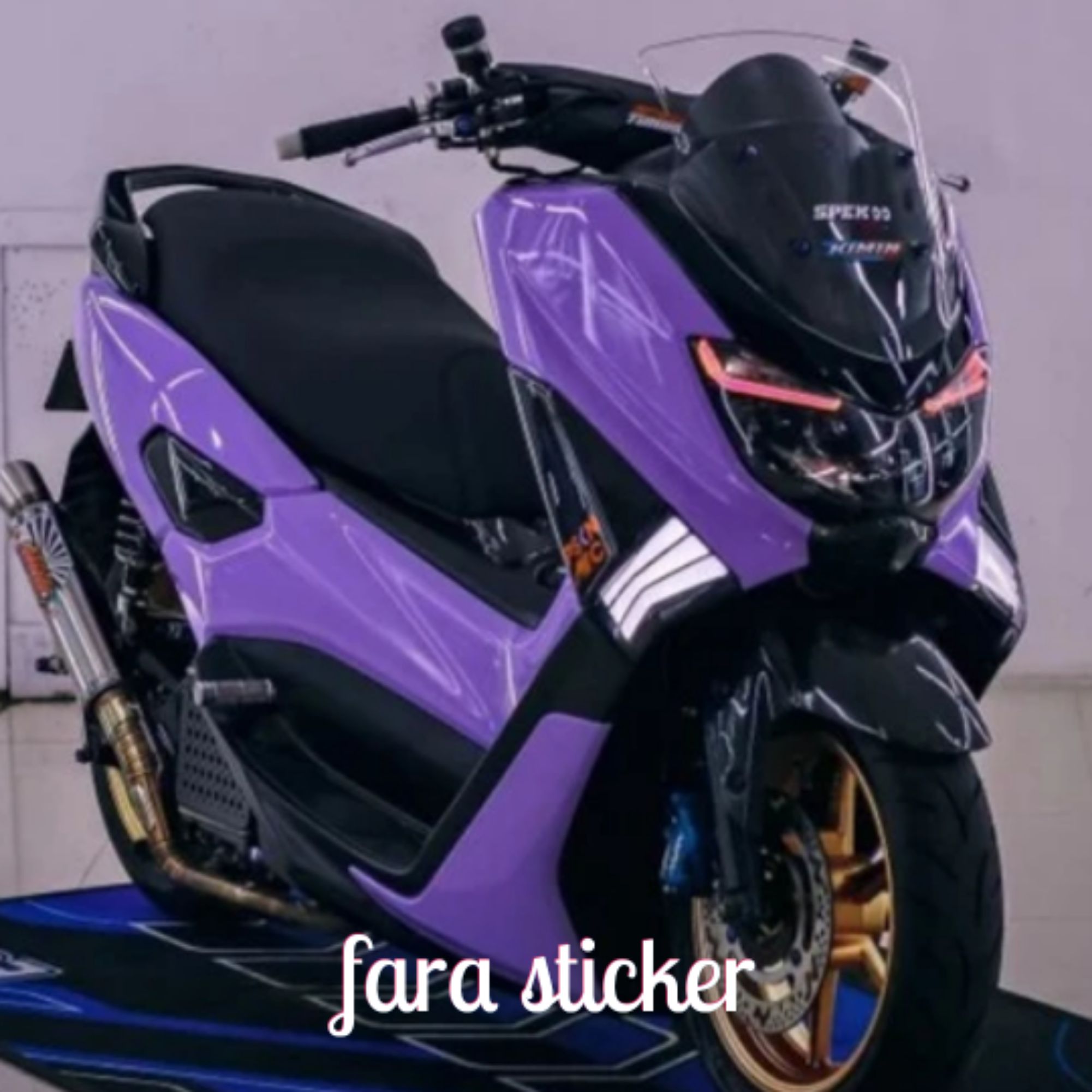 Produk Faiq Sticker Motor | Shopee Indonesia