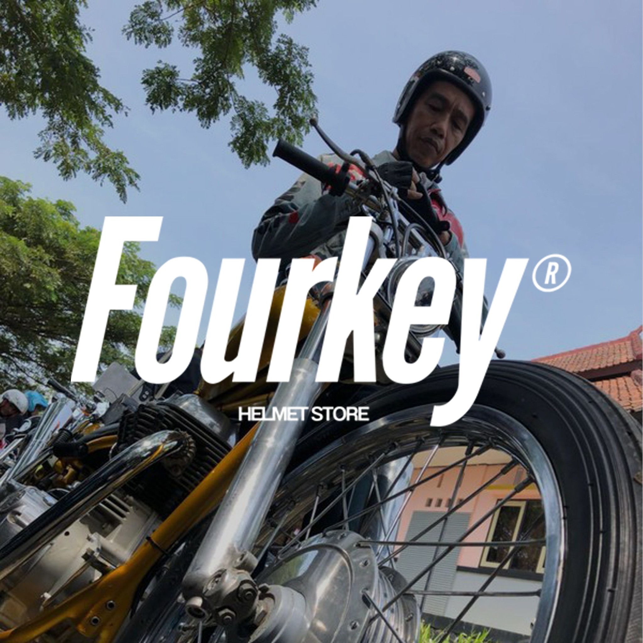 Produk fourkey helmet | Shopee Indonesia