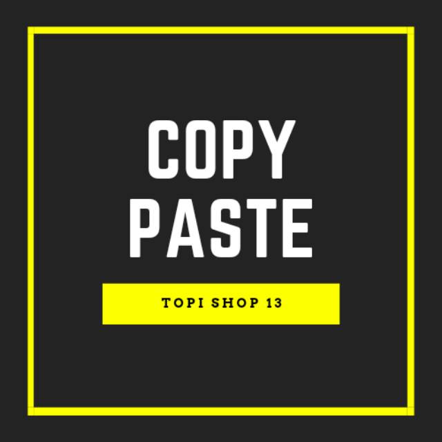Produk Copy Paste 13 | Shopee Indonesia