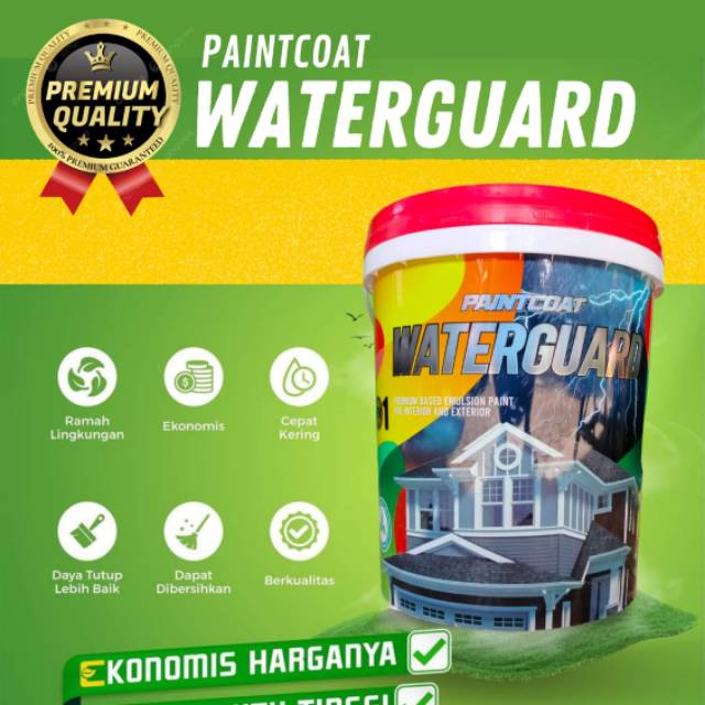 Produk Gudang Cat Tembok Waterguard | Shopee Indonesia