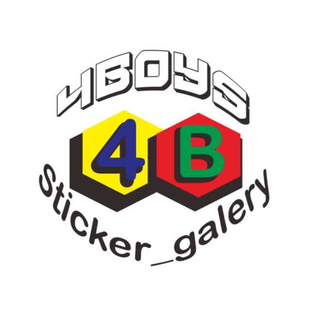 Produk 4B STICKER | Shopee Indonesia