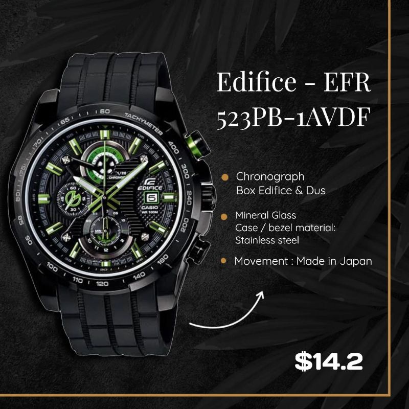 Casio cheap efr 523