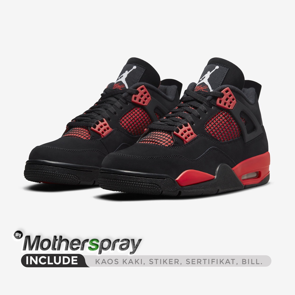 jordan 4 red thunder shopee