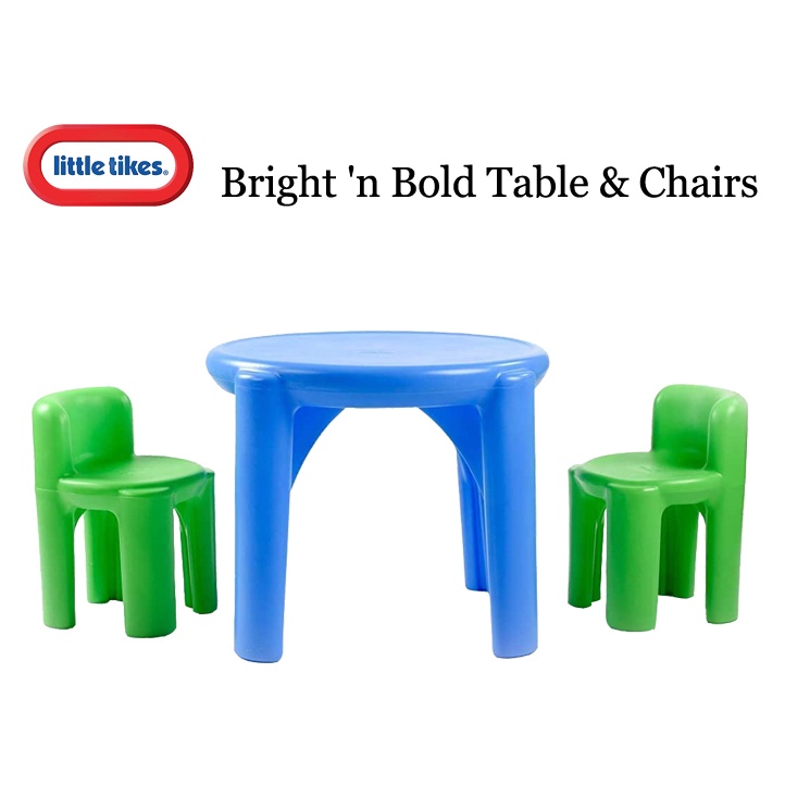 Little tikes bright and 2024 bold table and chairs