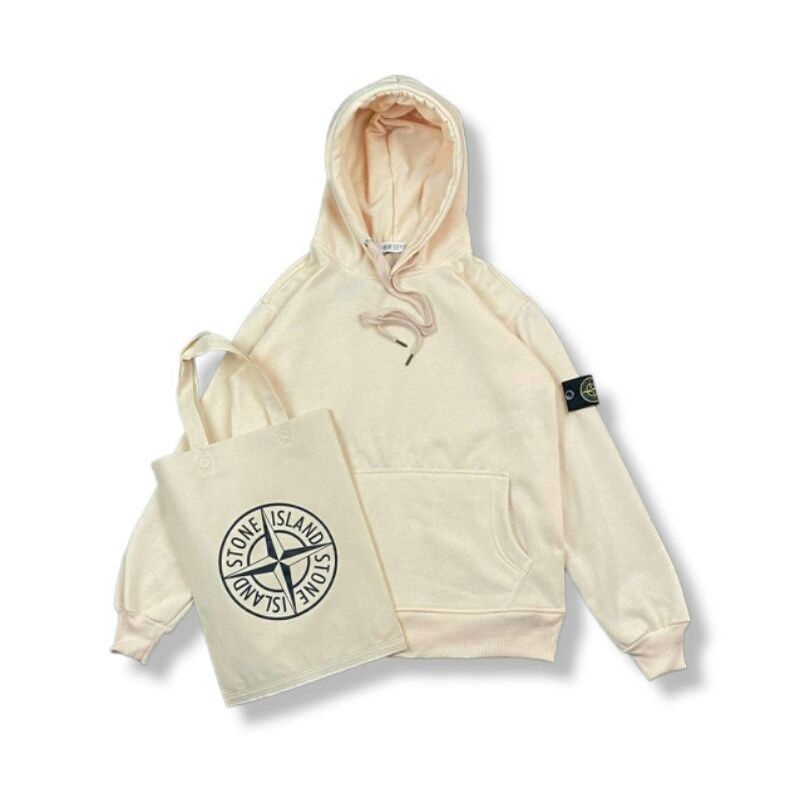 Jual Sweater Hoodie Kualitas Premium Pria Wanita Jumbo FREE TOTEBAG / Hoodie  Krem Oversize M - 3Xl COD (Bayar Ditempat) | Shopee Indonesia