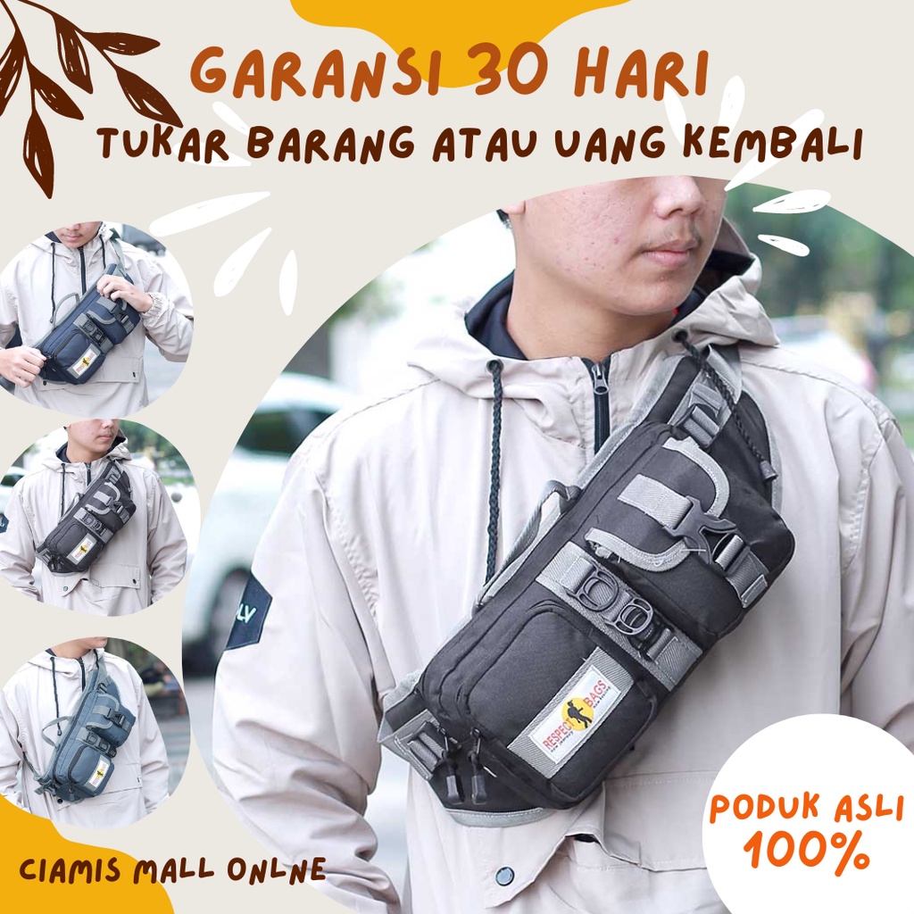 Tas Waist Bag Pria Terma TM 028