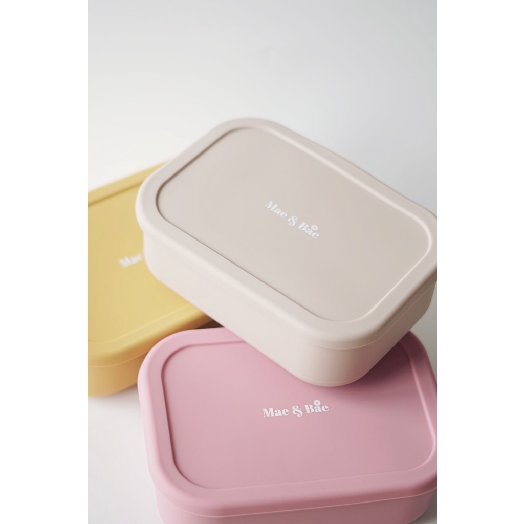 Jual Mae & Bae Premium Silicone Lunch Box  Kotak Bekal Anak | Shopee  Indonesia