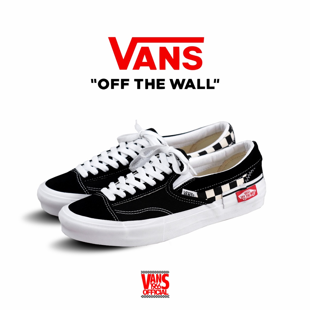 Vans cut and store paste black white